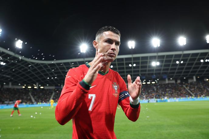 Cristiano Ronaldo | Cristiano Ronaldo, ki je pred dvema mesecema izgubil prijateljsko srečanje v Ljubljani, bo letos nastopil že na 11. zaporednem velikem tekmovanju. | Foto www.alesfevzer.com