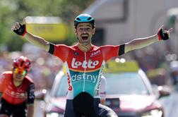 Presrečni Campenaerts do velike zmage na Touru, favoriti hranili moči za brutalni petek