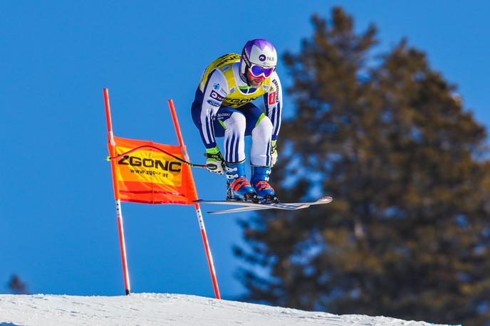 Martin Čater | Martin Čater je bil po superveleslalomskem delu tekme odličen deveti, v slalomu pa je naredil napako in odstopil. | Foto Reuters
