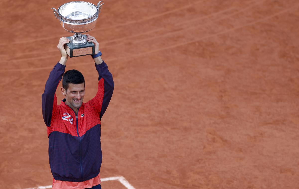 Novak Đoković | Novak Đoković se je vpisal v zgodovino svetovnega tenisa, potem ko je osvojil 23. turnir za grand slam. | Foto Guliverimage
