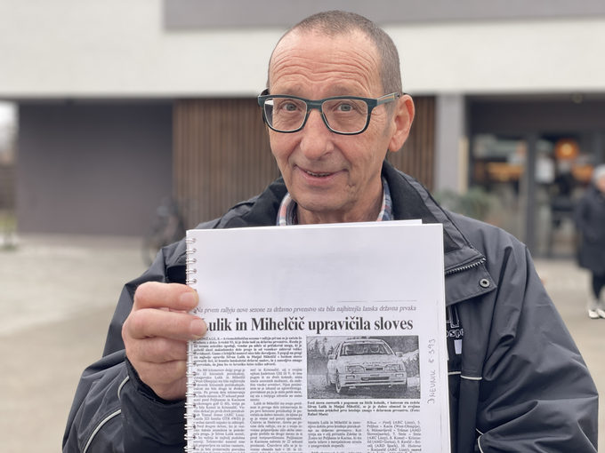 Lulik s spomini na zmago pred 30 leti. | Foto: Gregor Pavšič