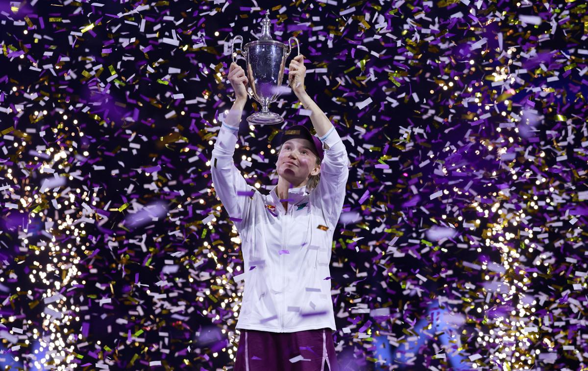 Jelena Ribakina | Jelena Ribakina je v finalu zaključnega turnirja premagala Arino Sabalenko. | Foto Reuters