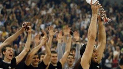 Partizan tretjič zapored prvak NLB