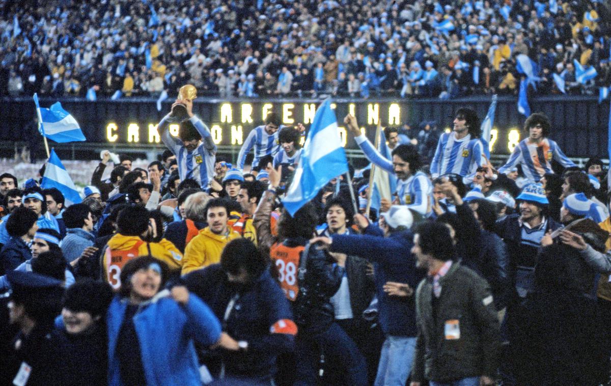 Argentina SP 1978 | Argentina je prvič postala svetovni prvak leta 1978. S tem je postala tretja južnoameriška reprezentanca, ki je stopila na vrh. | Foto Guliverimage