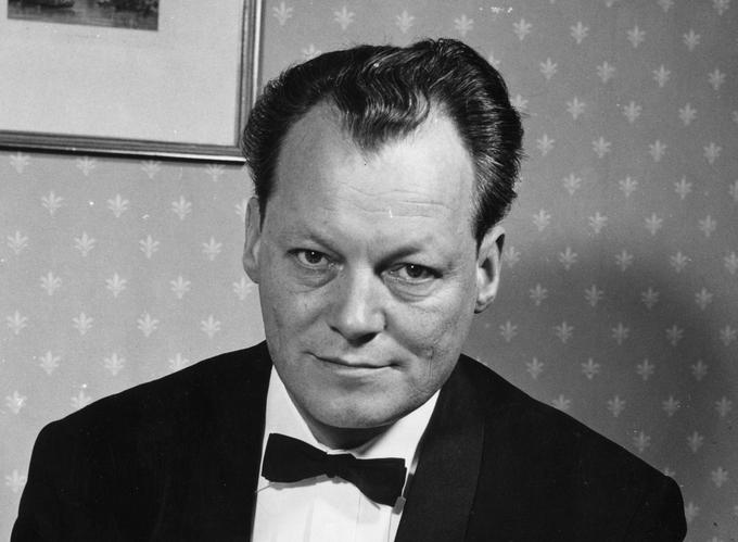Willy Brandt je bil dolgoletni župan Zahodnega Berlina, zahodnonemški zunanji minister in kancler. | Foto: Getty Images