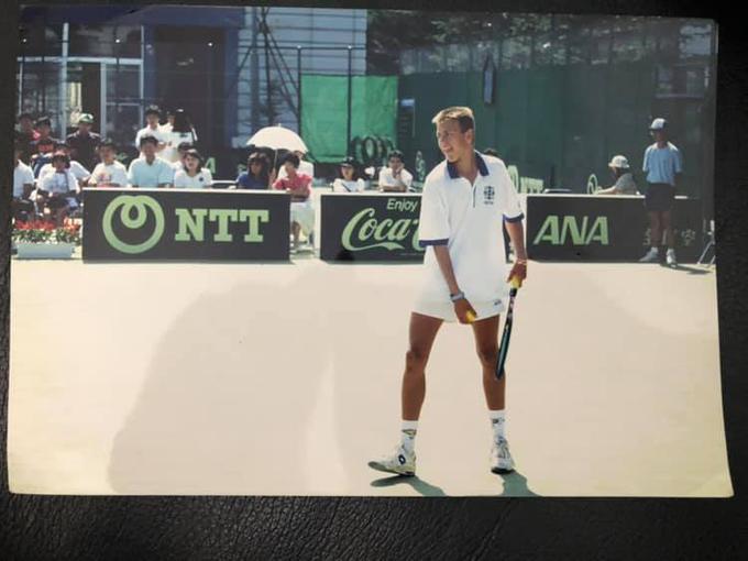 Andrej Kraševec se je kmalu odločil, da ima tekmovalnega tenisa dovolj. | Foto: Osebni arhiv