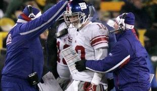 New England Patriots in New York Giants v finalu NFL