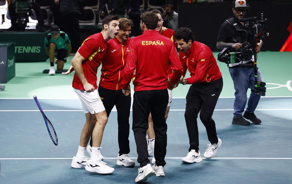 Davisov pokal, španska reprezentanca | Španci so izločili Nemce. | Foto Reuters