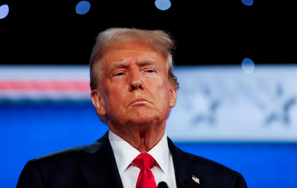 Donald Trump | Američani bodo 5. novembra odločali, ali se bo republikanec Donald Trump vrnil v Belo hišo ali pa jo bo prevzela demokratka Kamala Harris. | Foto Reuters