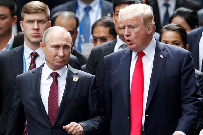 Donald Trump, Vladimir Putin | Foto Reuters