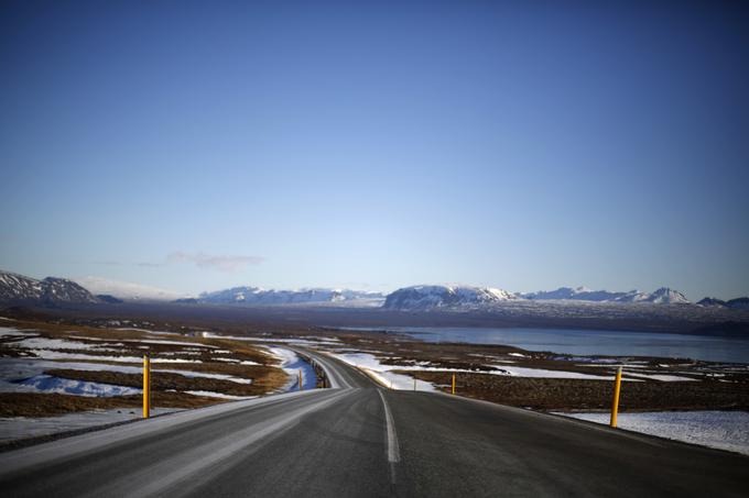 Ena izmed cest na Islandiji | Foto: Reuters