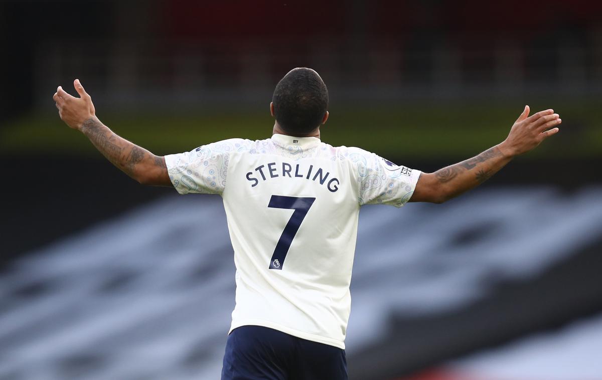 Raheem Sterling | Manchester City je v izjemni formi. | Foto Reuters