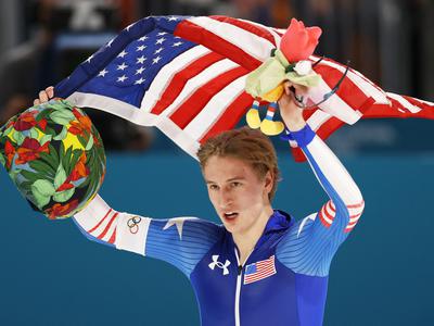 Ameriški drsalec postavil olimpijski rekord na 1000 metrov