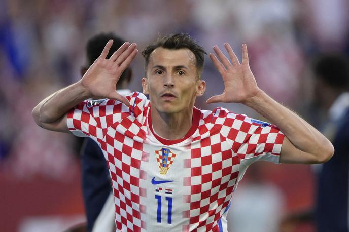 Ante Budimir | Ante Budimir je v 54. minuti dosegel zmagoviti zadetek za Hrvaško proti Panami. | Foto Reuters