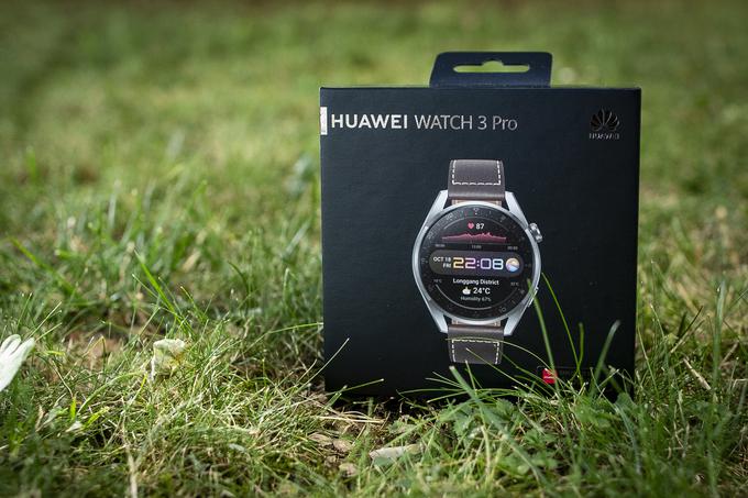Redno prodajo pametne ure Huawei Watch 3 Pro bodo (tudi) v Sloveniji začeli 19. julija, dba tedna pred tem pa poteka predprodaja s posebno ugodnostjo. | Foto: Ana Kovač