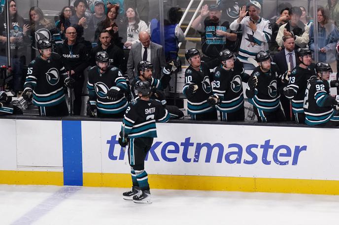 San Jose Sharks | San Jose Sharks gosti Edmonton, z zmago se lahko po točkah izenači z Los Angeles Kings. | Foto Reuters