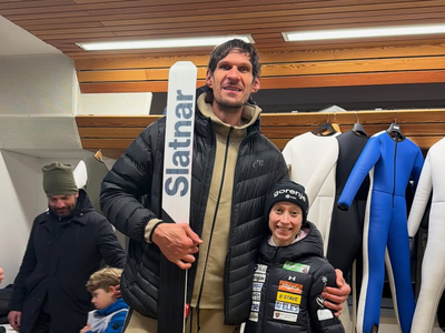 Prevc namignil orjaškemu Marjanoviću: Ti bi lahko držal smuči #video