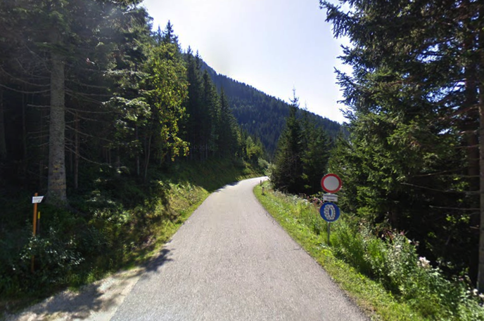 Cesta, Google Maps | Kam točno pelje cesta, ki čez Pavličevo sedlo vodi v Avstrijo? Če bi se zanašali samo na Google Street View, ne bi mogli izvedeti, saj je Google ni fotografiral. | Foto Google Maps Street View