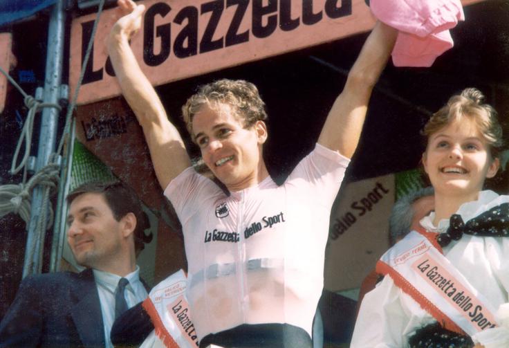 Hampsten je postal prvi Neevropejec z zmago na Giru. | Foto: Guliverimage