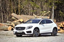 Mercedes-Benz GLA – križanec s pohodniško dušo