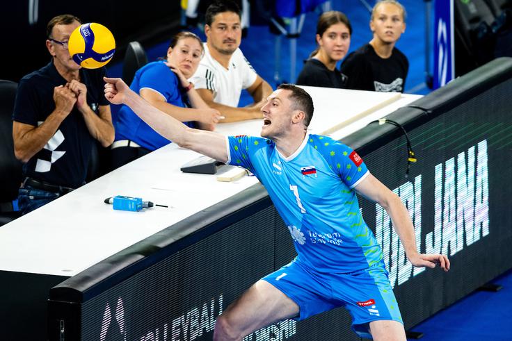 Štern se je izkazal z 19 točkami, od tega 14 z napadom (39-odstoten), dodal je še štiri ase in en blok. | Foto: Matic Klanšek Velej/Sportida