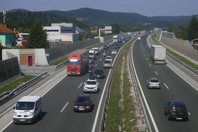 prometna nesreča primorska avtocesta | Foto: Gregor Pavšič