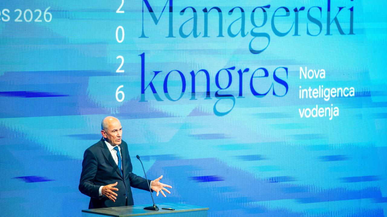 Janša na Managerskem kongresu: Življenje v Sloveniji ni slabo, a nujna nova smer razvoja