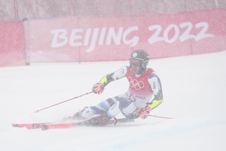 Žan Kranjec olimpijski veleslalom | Foto: Reuters