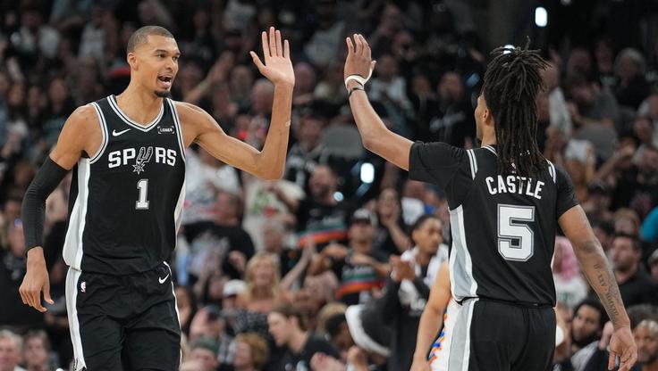 San Antonio Spursi so zgradili moštvo okoli Victorja Wembanyamaja. | Foto: Reuters