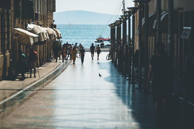 "Slovenci na počitnicah v Splitu največ nočitev ustvarijo v zasebnih namestitvah, med obiskom največjega mesta v Dalmaciji pa jih najbolj zanimajo kulturne prireditve," ugotavljajo na Turistični skupnosti mesta Split.  | Foto: Grega Valančič/Sportida