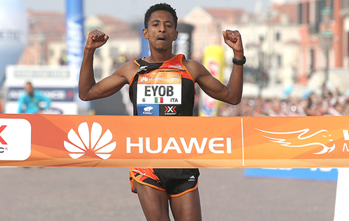 Eyob Faniel Gebrehiwet beneški maraton 2007 | Foto IAAF