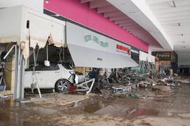 Razdejanje po poplavah v Mehiki