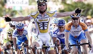 Cavendish ponovno najhitrejši