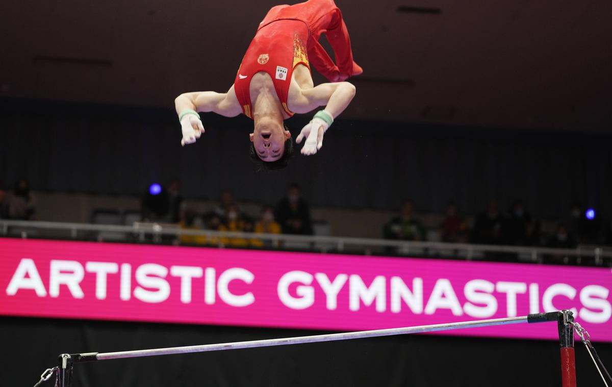 Zhang Boheng | Zhang Boheng je za pičlih 17 tisočink točke premagal domačina Daikija Hashimota. | Foto Guliverimage