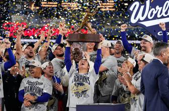 LA Dodgers po slavju na sedmi tekmi proti Torontu ubranili naslov prvaka MLB