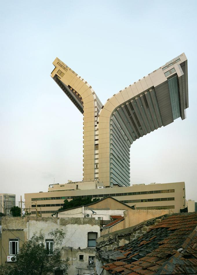 Preobrazba umetnika Victorja Einricha telavivske stolpnice Shalom Meir.  | Foto: Victor Enrich