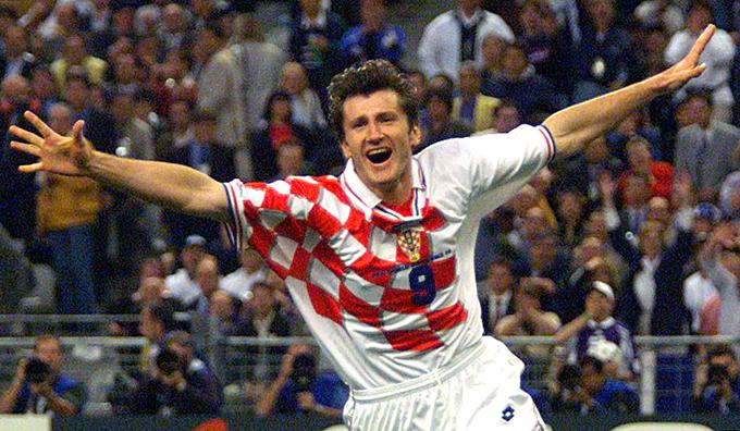 Hrvaška je bila leta 1998 hit svetovnega prvenstva v Franciji, Davor Šuker pa najboljši strelec turnirja. | Foto: Reuters