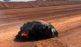 Na Zemljo padel predmet iz vesolja? Na terenu vse pristojne službe.