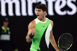 V živo: Alcaraz dobil super izenačen tretji niz