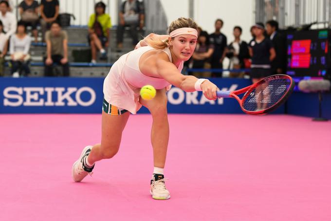 Eugenie Bouchard se je v zadnji sezoni odločila, da bo igrala na turnirjih nižje ravni. | Foto: Gulliver/Getty Images