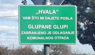 Novi znaki na hrvaški obali že dvigujejo prah