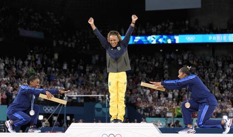 Brazilka, ki se ji priklanja tudi kraljica gimnastike Simone Biles #video