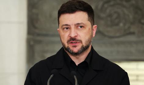 Zelenski si želi podpore ZDA, Rusija si od pogovorov obeta le malo dobrega