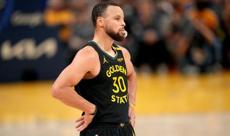 Velik udarec za zvezdnika lige NBA: Stephen Curry poškodovan