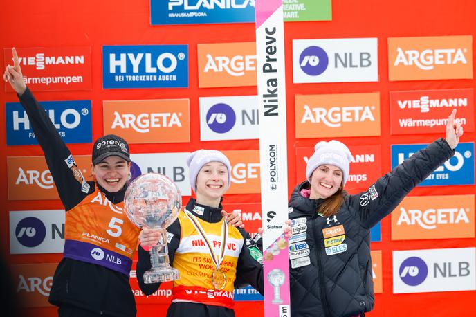 Nika Prevc | Skakalke so sezono končale s premierno tekmo na letalnici v Planici. | Foto Aleš Fevžer