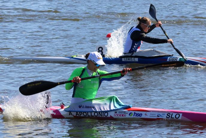 Anja Apollonio v finale z drugim rezultatom polfinala