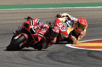 Italijan do premierne zmage v motoGP