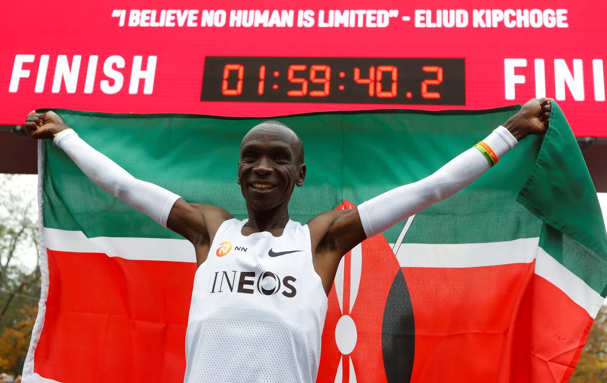 Eliud Kipchoge | Eliud Kipchoge je najboljši atlet leta. | Foto Reuters
