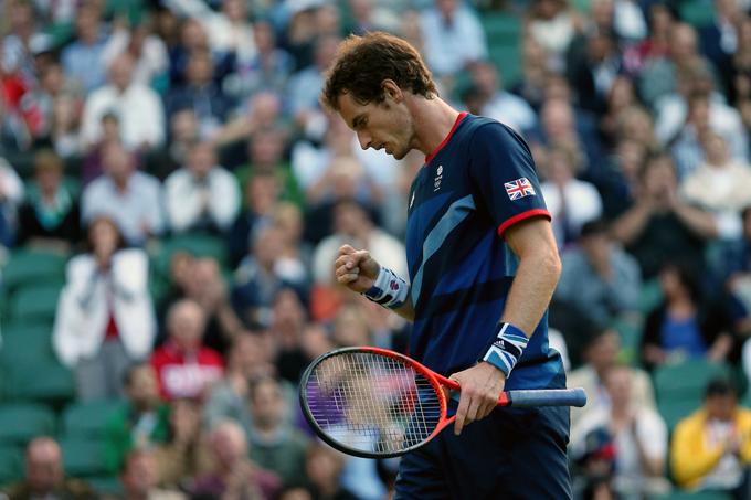 Andy Murray je nekaj mescev pozneje v Wimbledonu osvojil olimpijsko zlato. | Foto: Guliverimage/Getty Images