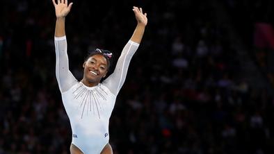 Simone Biles je kot prva telovadka izvedla ta element